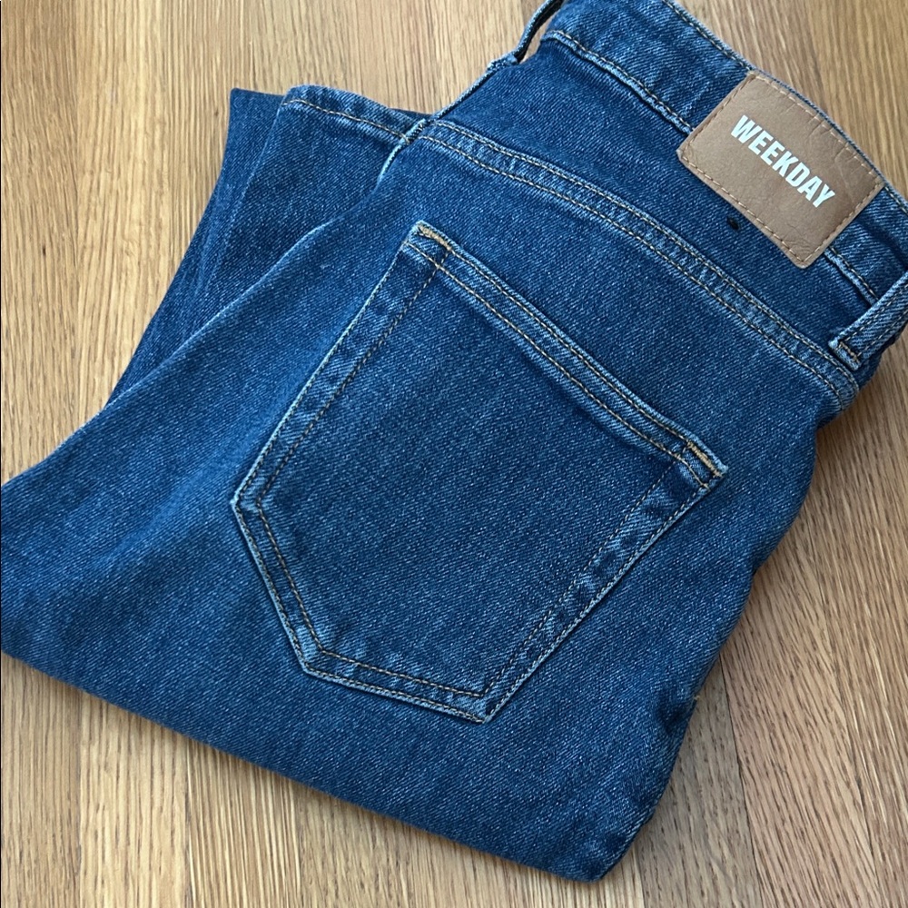 Weekday Deep Blue Skinny Jeans